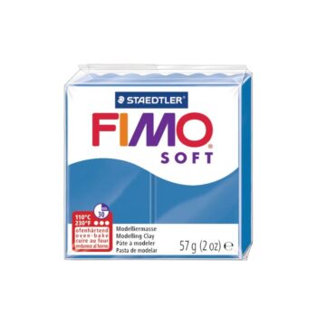 Bringe Ruhe und Kreativität in dein Leben mit STAEDTLER FIMO Soft in Blau. Diese Modelliermasse ist perfekt für handgemachte Kunstwerke.