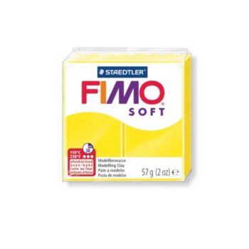 Mach jemandem eine Freude mit der STAEDTLER FIMO Soft Modelliermasse in Gelb – ein Geschenk, das Kreativität und Farbe in jeden Alltag bringt.