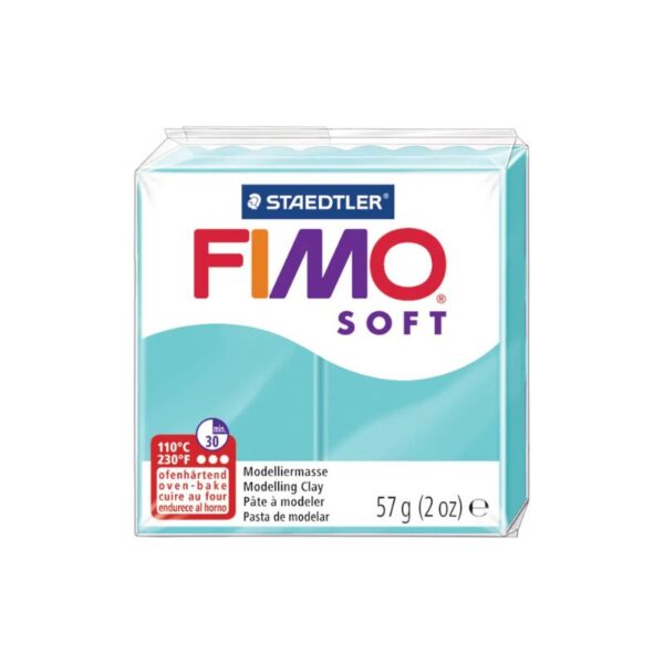 Erwecke deine kreativen Ideen mit STAEDTLER FIMO Soft in Mint zum Leben. Diese Modelliermasse ist ideal für alle, die durch handgefertigte Kunstwerke eine frische und moderne Atmosphäre schaffen möchten. Starte jetzt und lasse dich von Mint inspirieren!