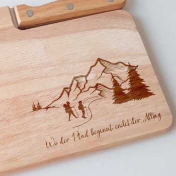 Personalisierte Schneidebretter mit Gravur
