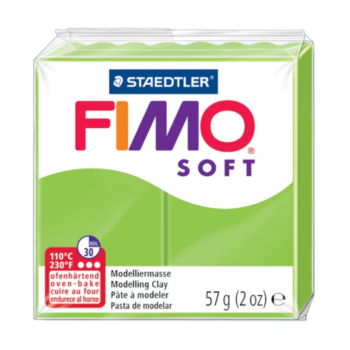 Verleihe deinen Kreationen Frische mit STAEDTLER FIMO Soft in Apfelgrün. Die perfekte Modelliermasse für naturinspirierte und lebendige Kunstwerke.