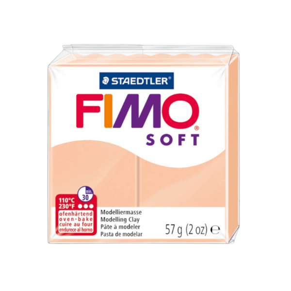 Mit STAEDTLER FIMO Soft in Blassrosa kannst du Kunstwerke schaffen, die Sanftheit und Romantik ausstrahlen. Projekte mit einem Hauch von Eleganz.