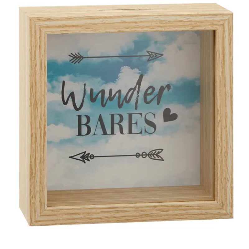 Spardose „Wunderbares“ – kreative Geschenkverpackung für Geld zu Geburtstag, Jubiläum, Hochzeit oder Abschied. Liebevoll & dekorativ.