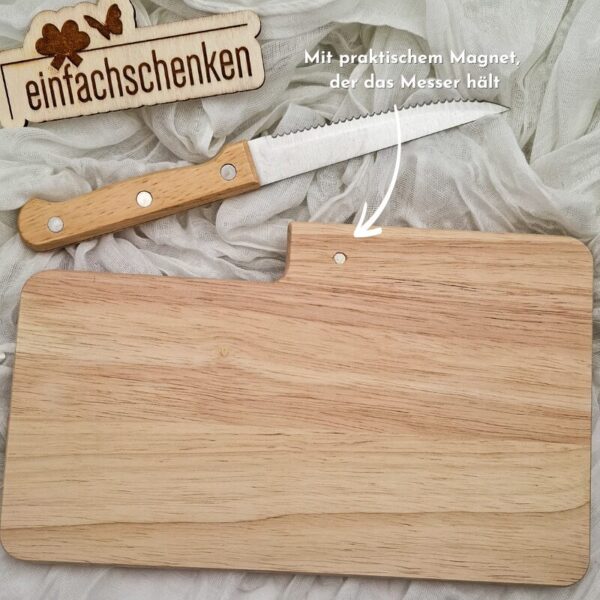 Abschiedsgeschenk Spielgruppe Schneidebrett mit Gravur - Image 2